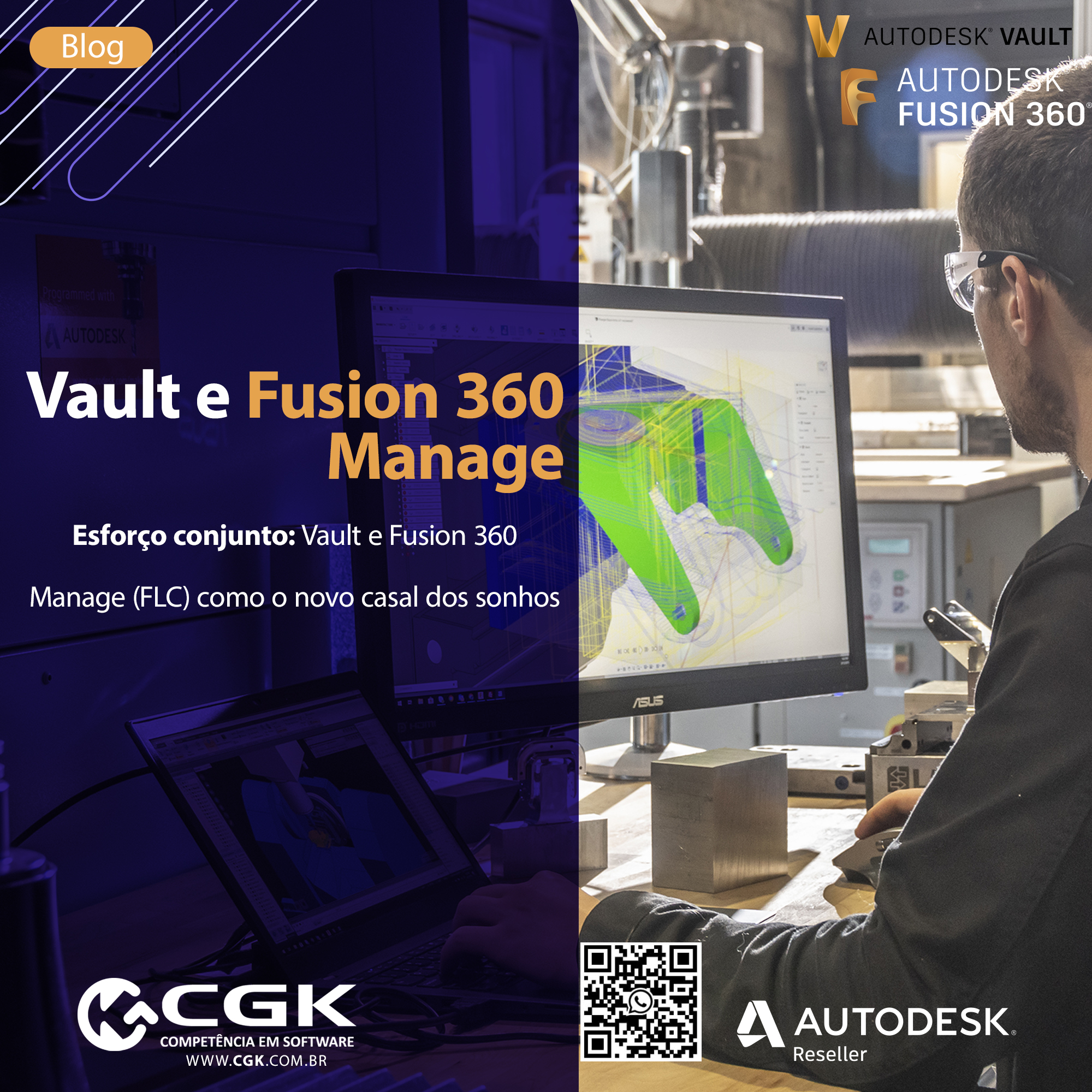 Vault e Fusion 360 Manage