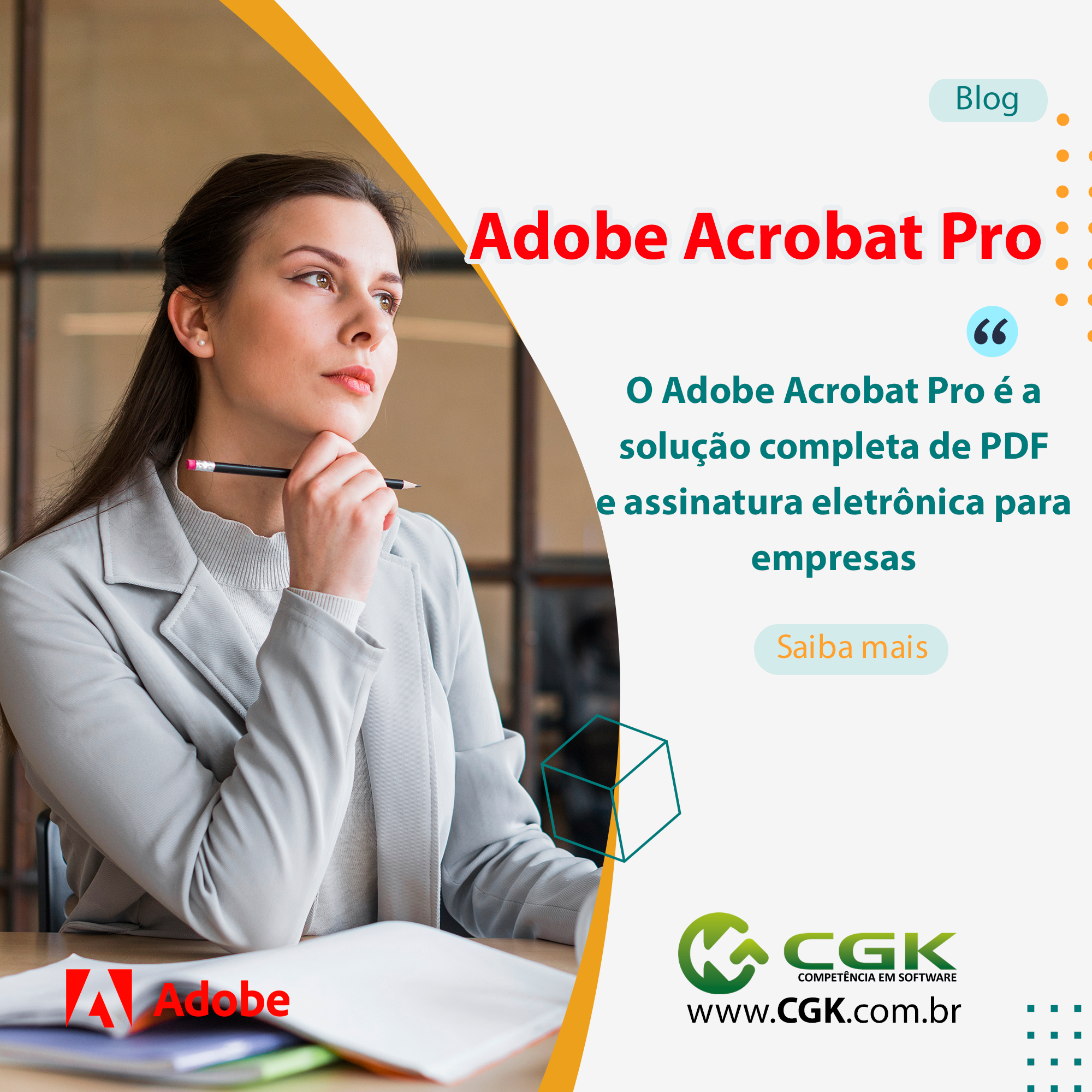 Adobe Acrobat Pro – Solução Completa de PDF e assinatura eletrônica para empresas